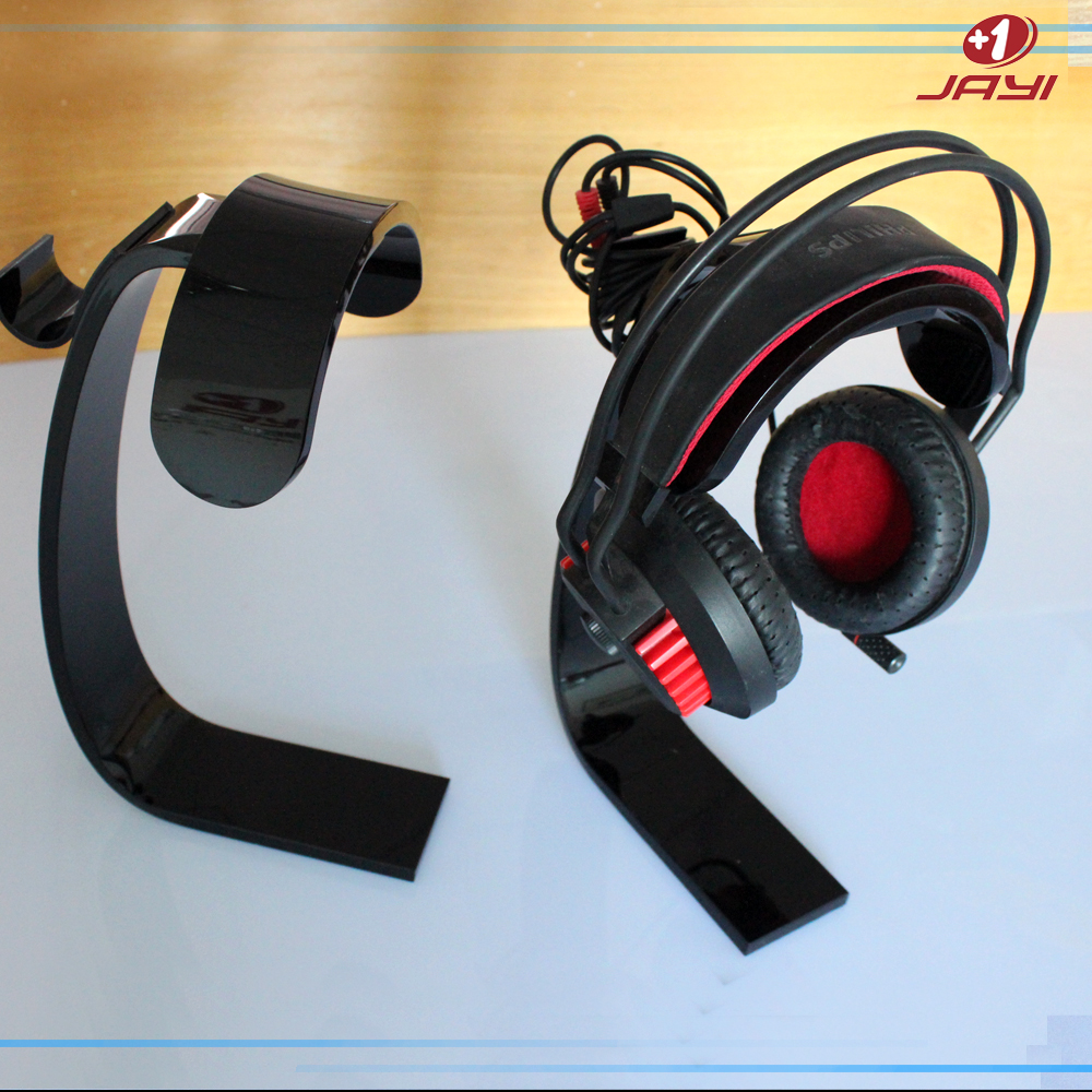 亞克力耳機架 黑色