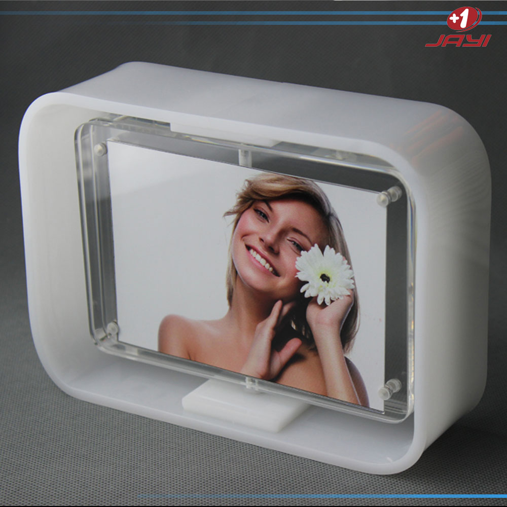 亞克力白色旋轉相架